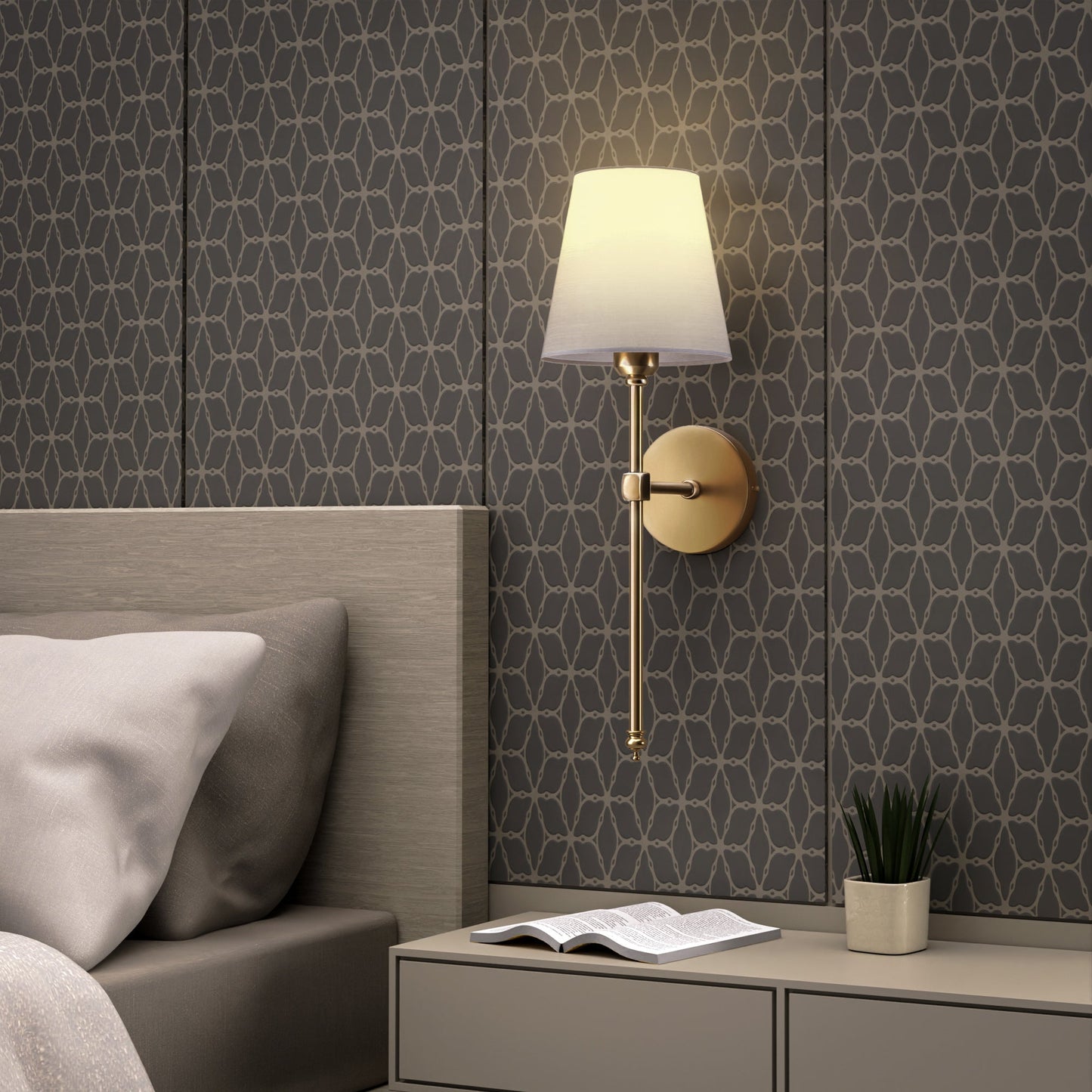 Fable LED Wall Sconce - close-up detail