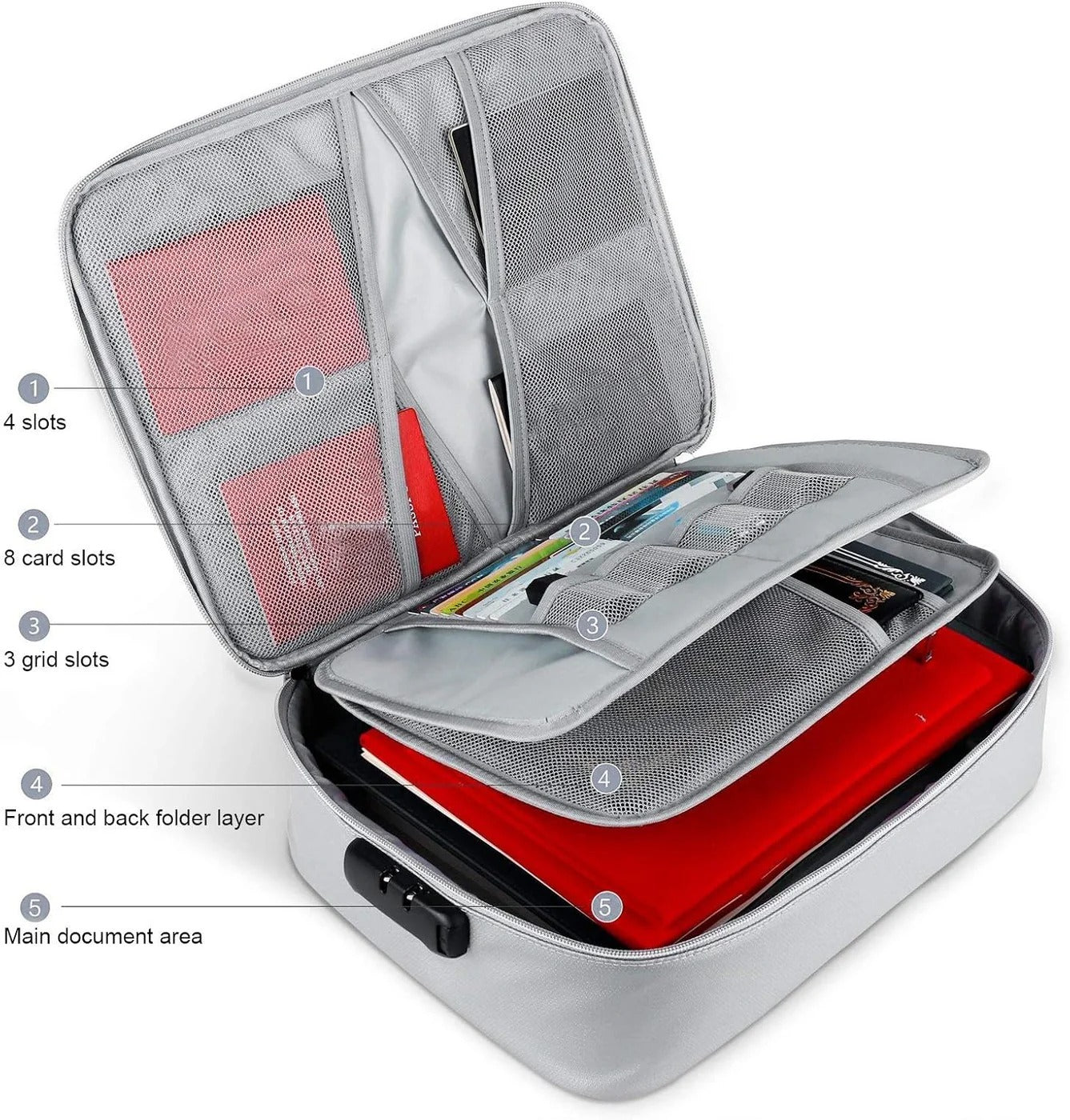 Juniper Storage Organizer - shown in use