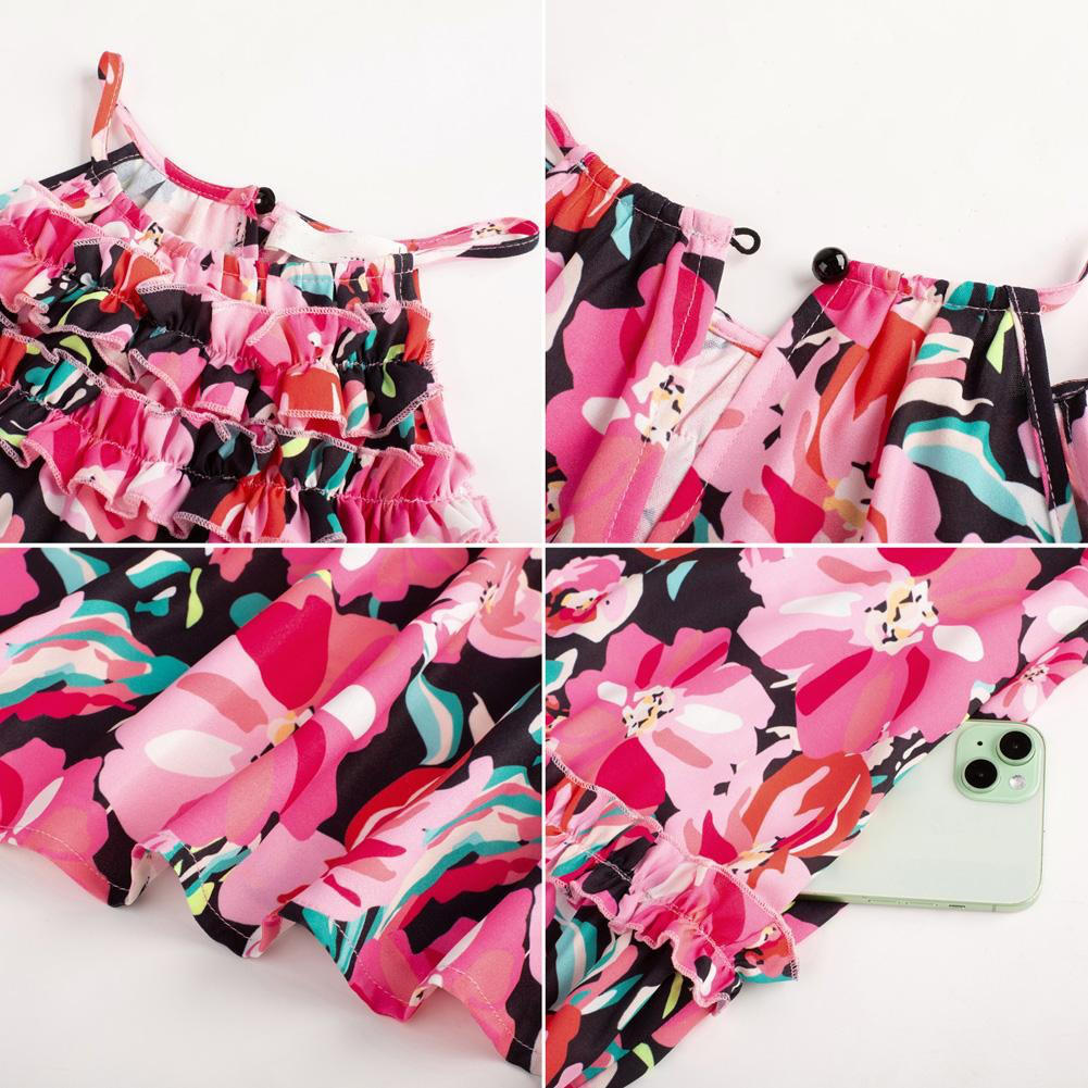 Liana Women's Floral Maxi Dress - styled view