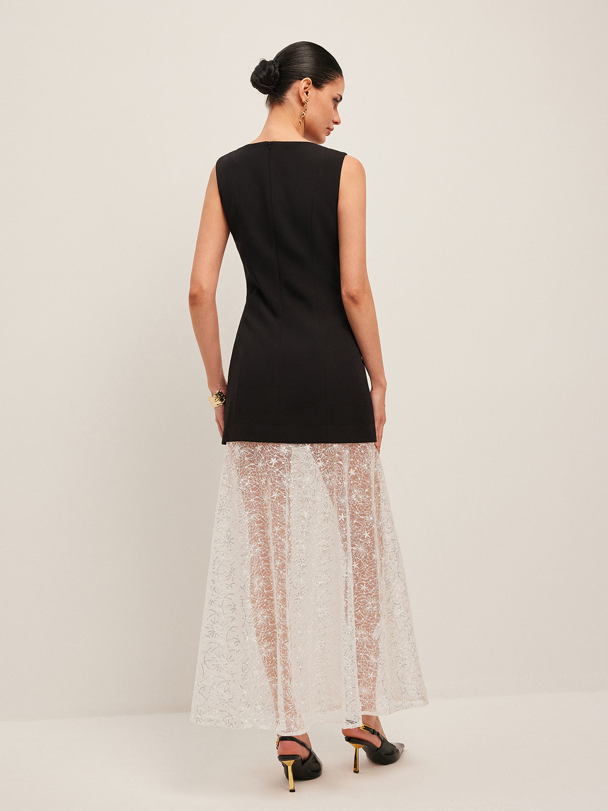 Dahlia Women's Dress - close-up detail