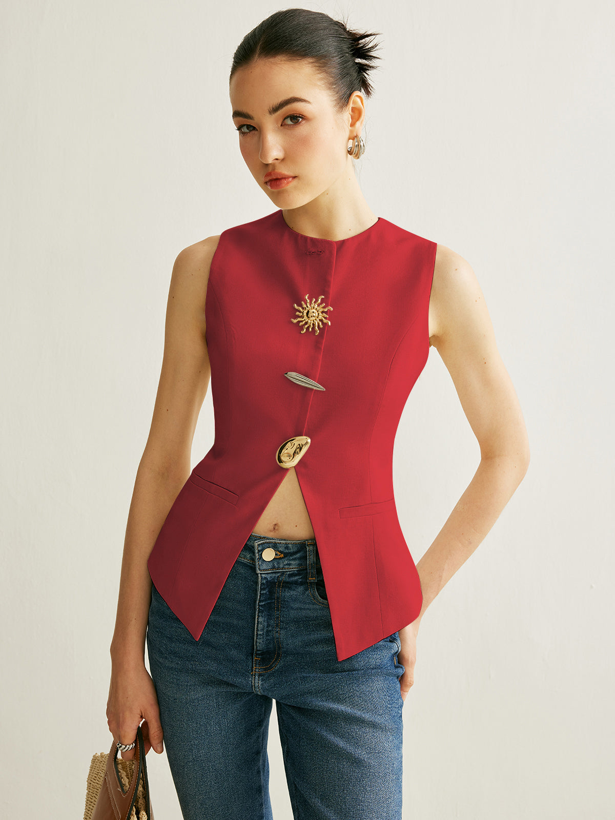 Lumi Women's Vest - styled view