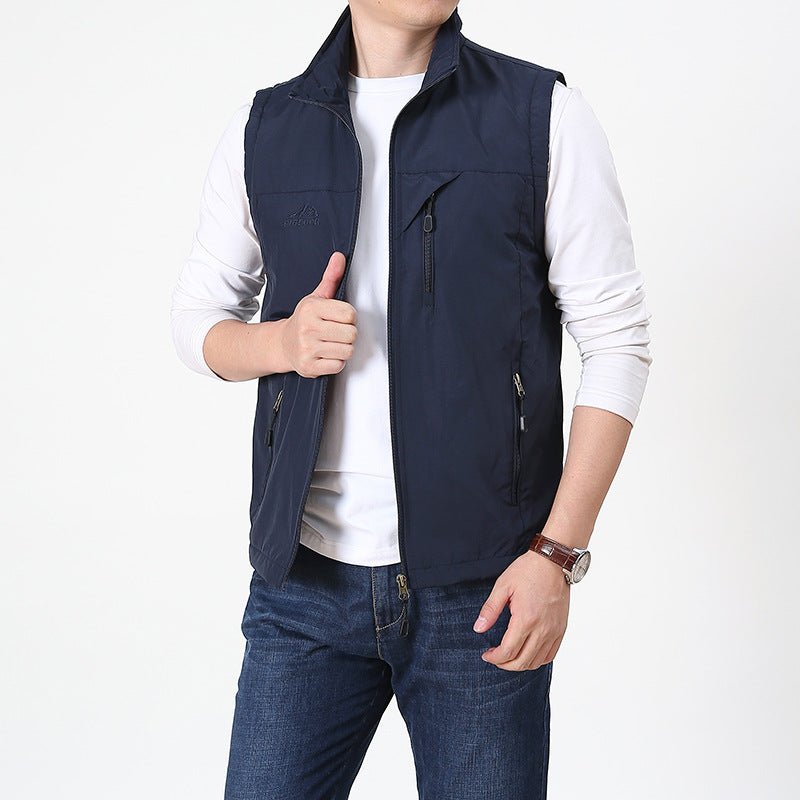 Fabian Men's Vest - back view