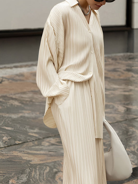 Kaia Women's Oversized Two-piece Set - styled view