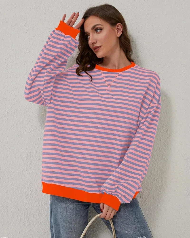Jolie Women's Oversized Sweater - styled view