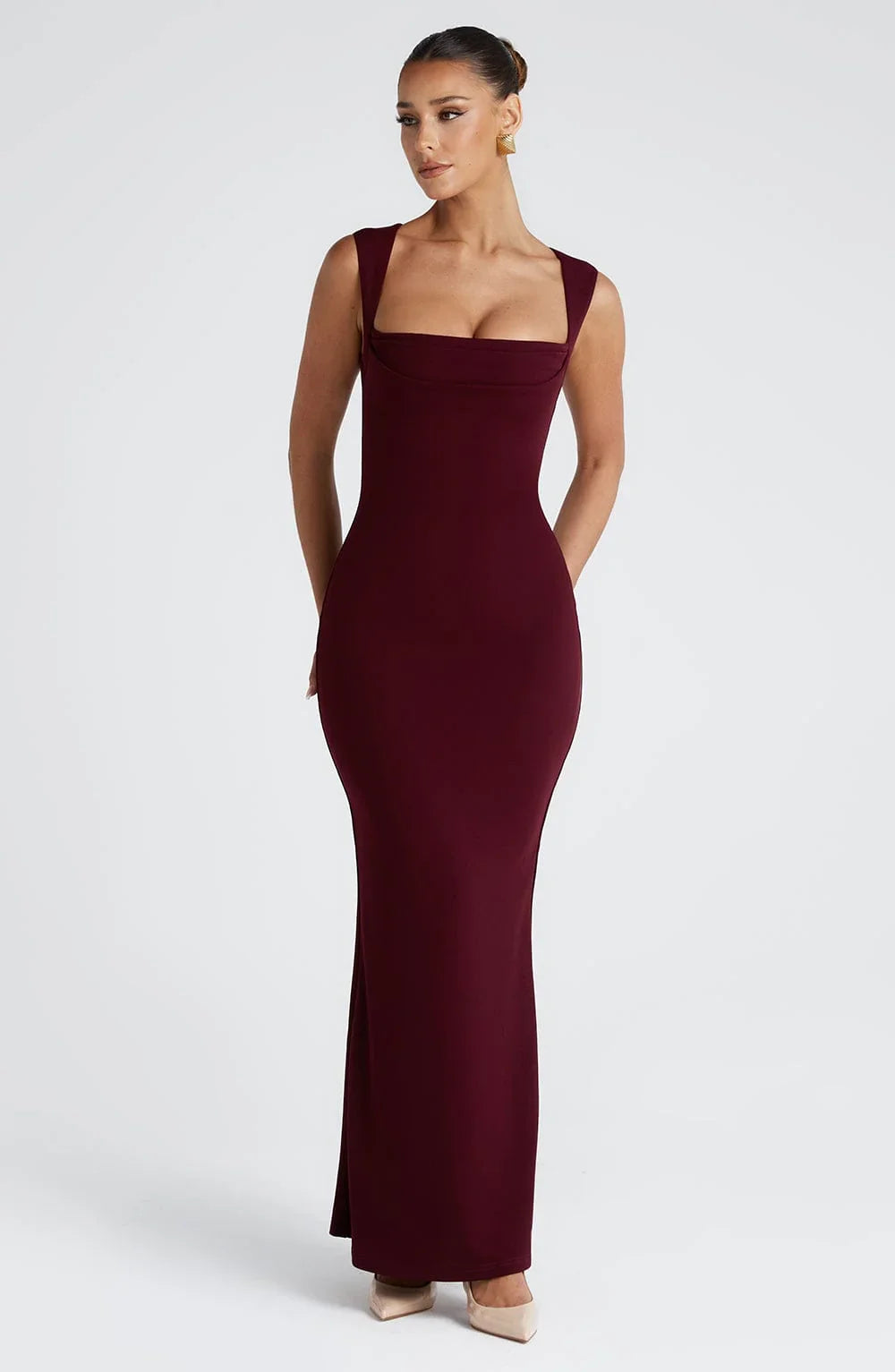 Freya Women's Maxi Dress - flat lay
