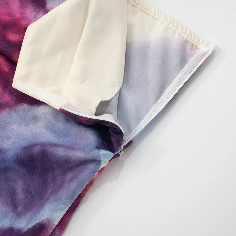 Kira Women's Floral Maxi Dress - close-up detail