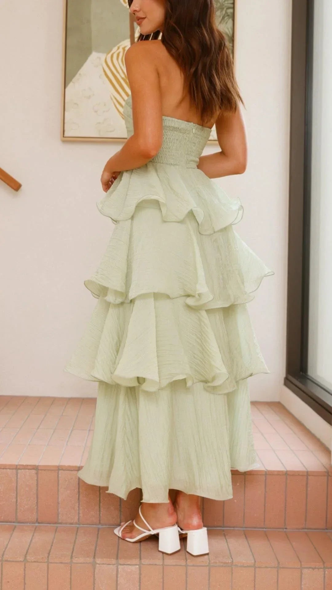 Kira Women's Maxi Dress - front view