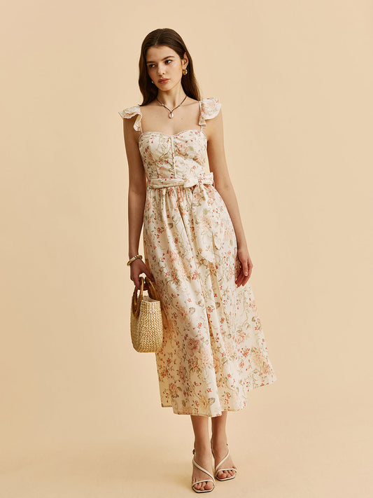 Eloise Women's Floral Dress - styled view