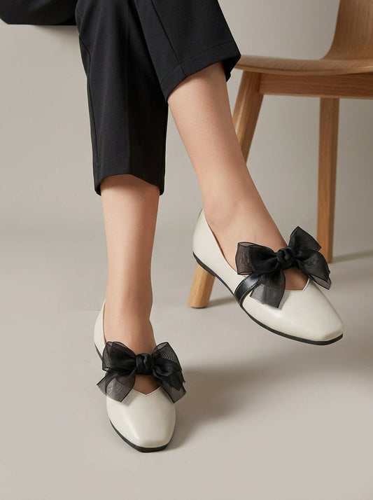 Nadia Women's Floral Ballet Flats - styled view