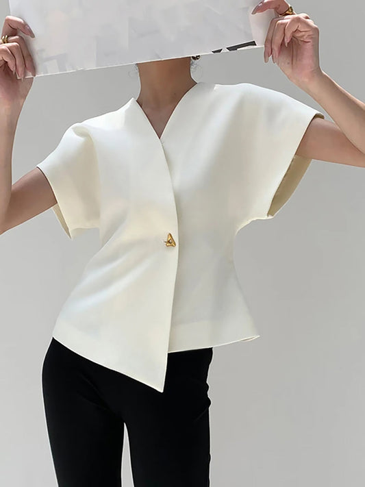 Xanthe Women's Blouse - styled view