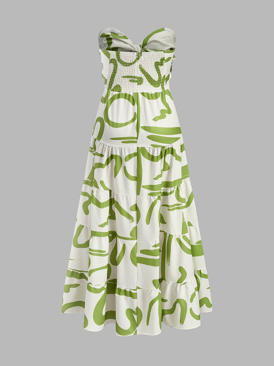 Sienna Women's Pleated Dress - styled view