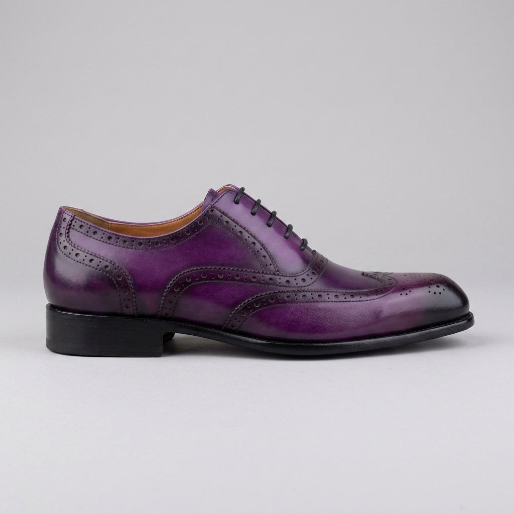 Jude Men's Oxfords - fabric and finish detail