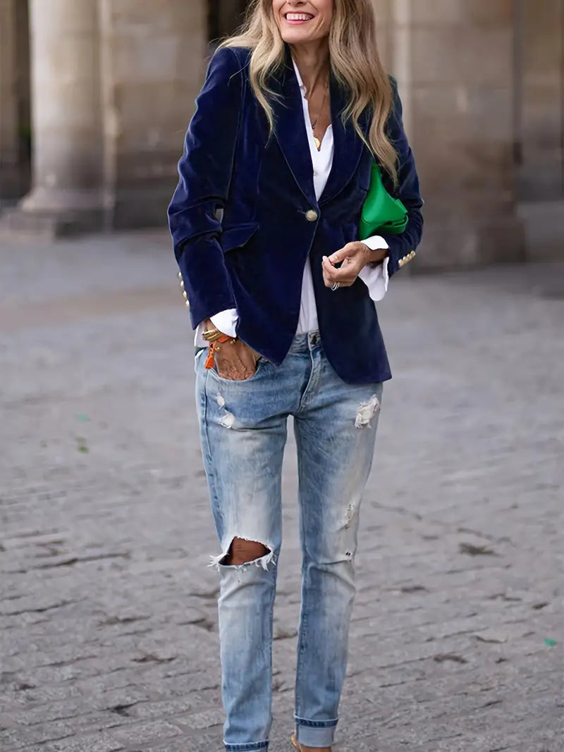 Esme Women's Blazer - styled view