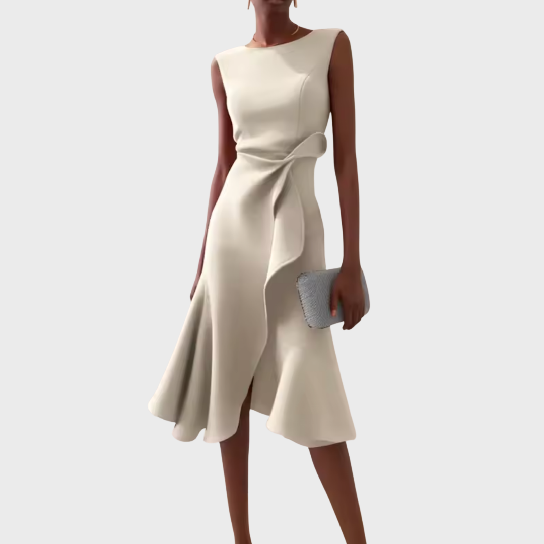 Faye Women's Midi Dress - styled view