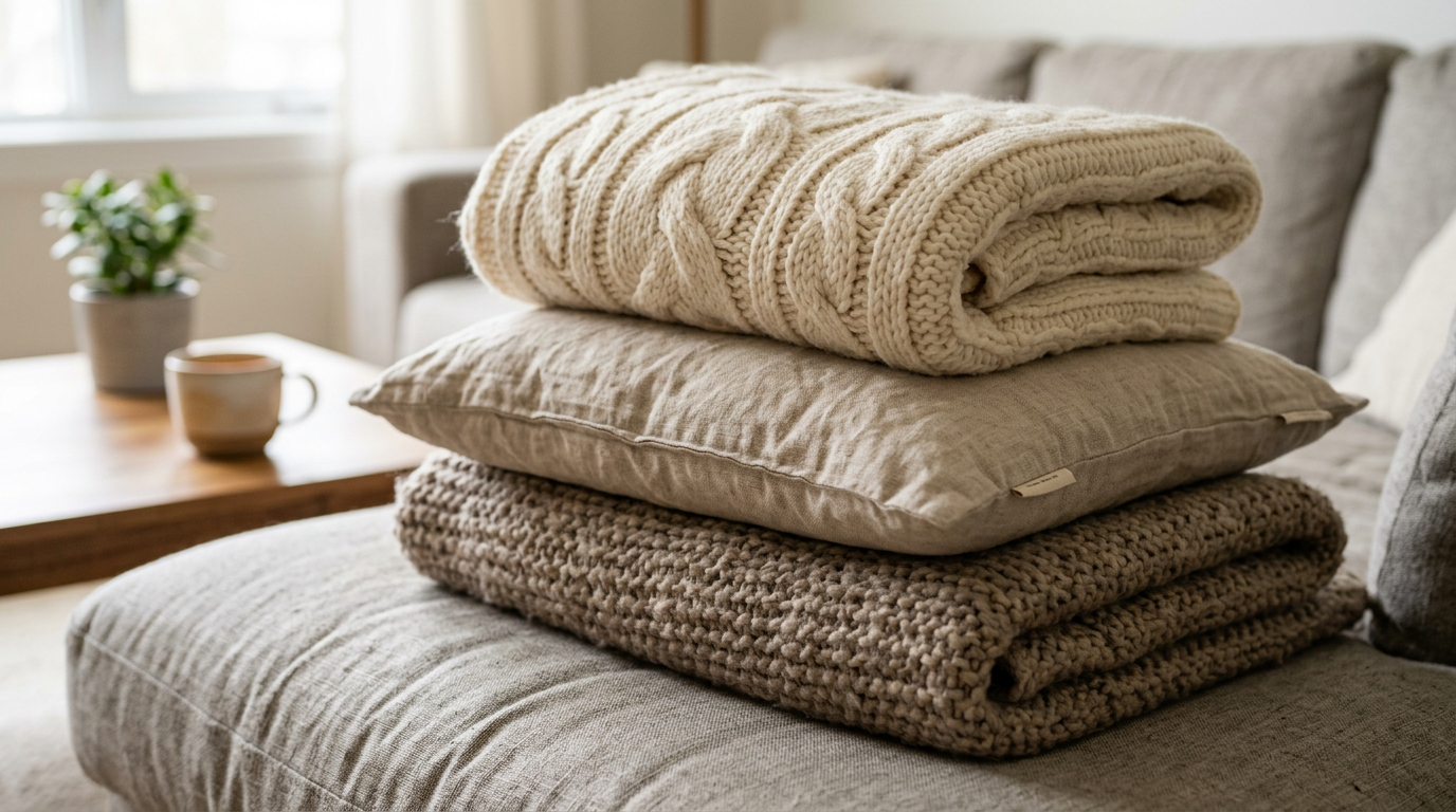 Throw Blankets & Cushions