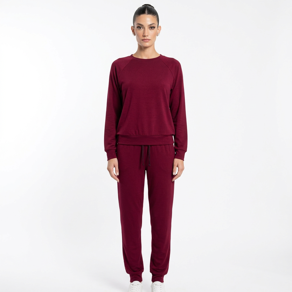 Ensemble détente femme Sasha | Manches raglan, col rond