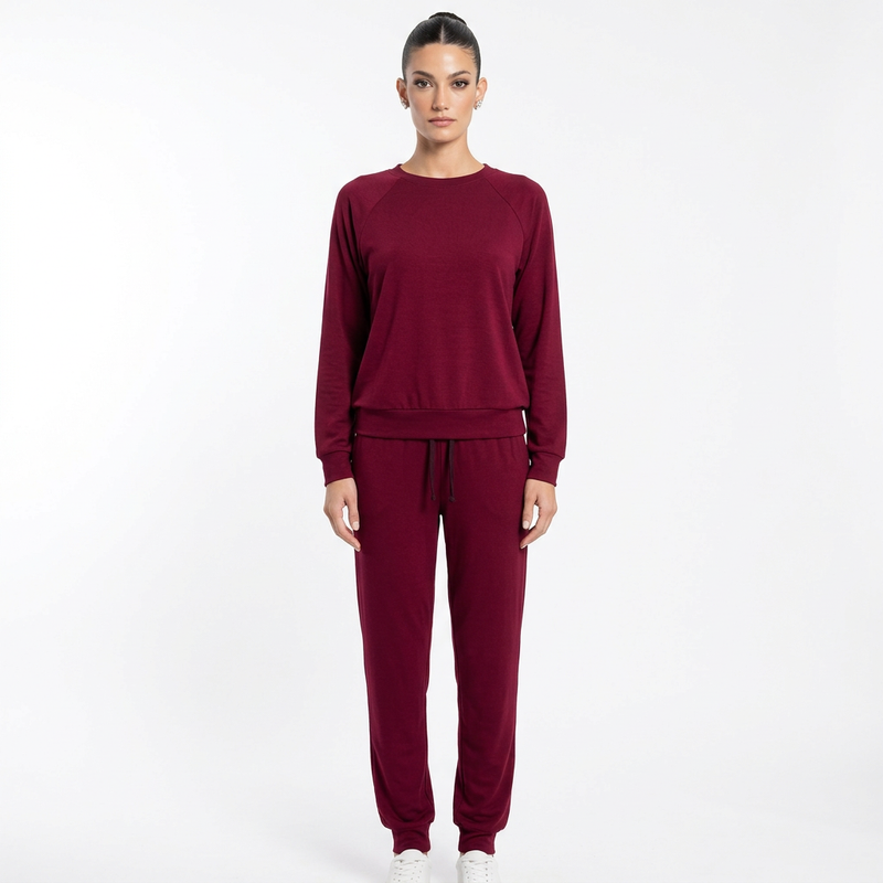 Ensemble détente femme Sasha | Manches raglan, col rond