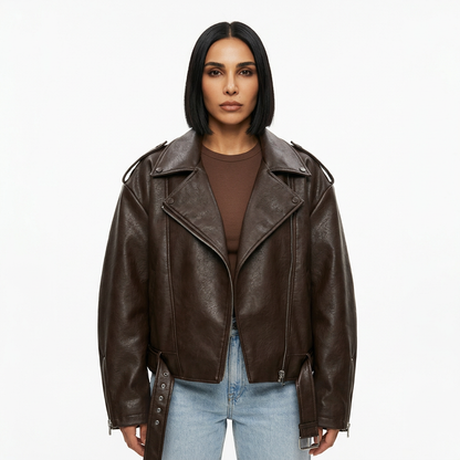 Veste Femme Dara | Cuir, Chic Décontracté