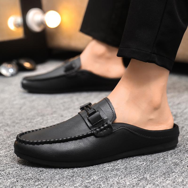 Wilder Men's Loafers - fabric and finish detail