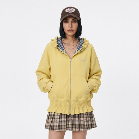 Sudadera para Mujer Evelyn | Bordado Y2K, Mezcla de Algodón