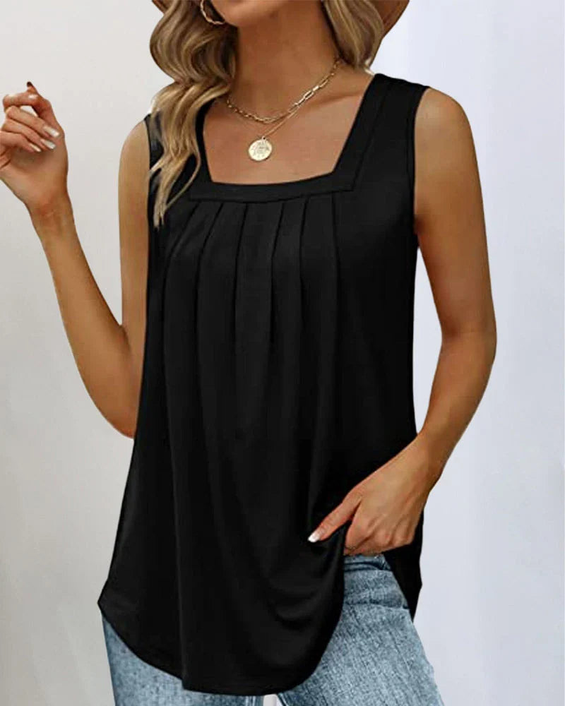 Lila Women's Tank Top - back view