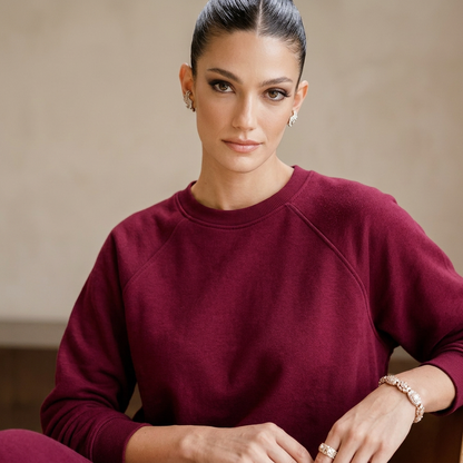 Ensemble détente femme Sasha | Manches raglan, col rond