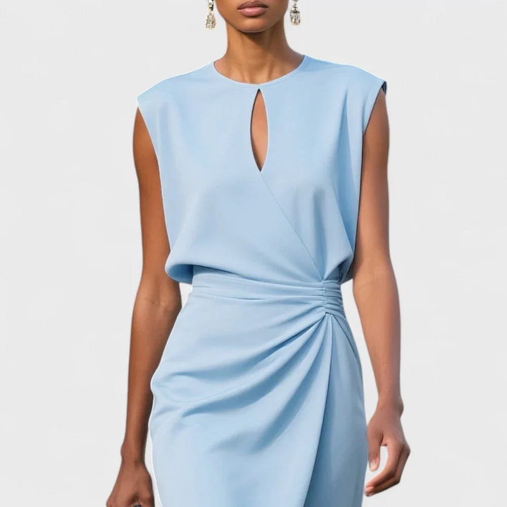 Ava Women's Midi Dress - front view