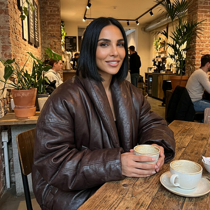 Veste Femme Willa | Similicuir, Coupe Oversize