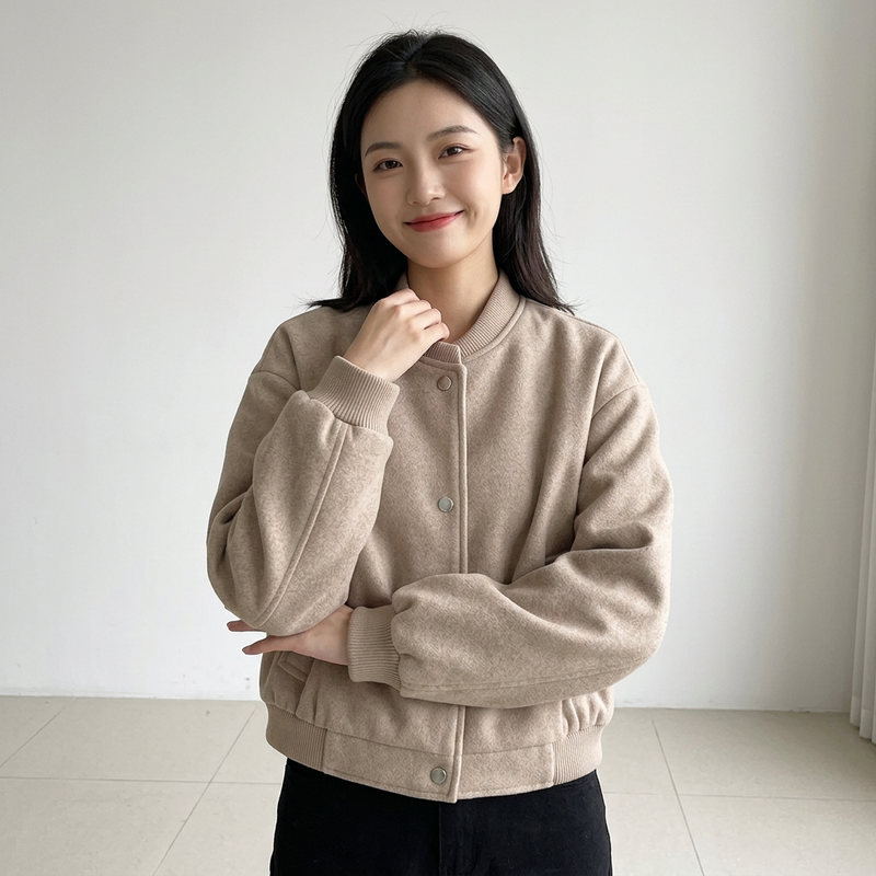 Chaqueta de Mujer Mila | Bomber de Tweed Cortada, Diseño Elegante