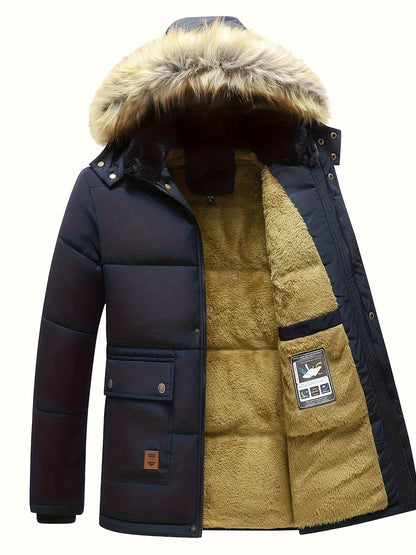 Hugo Men's Puffer Jacket - close-up detail