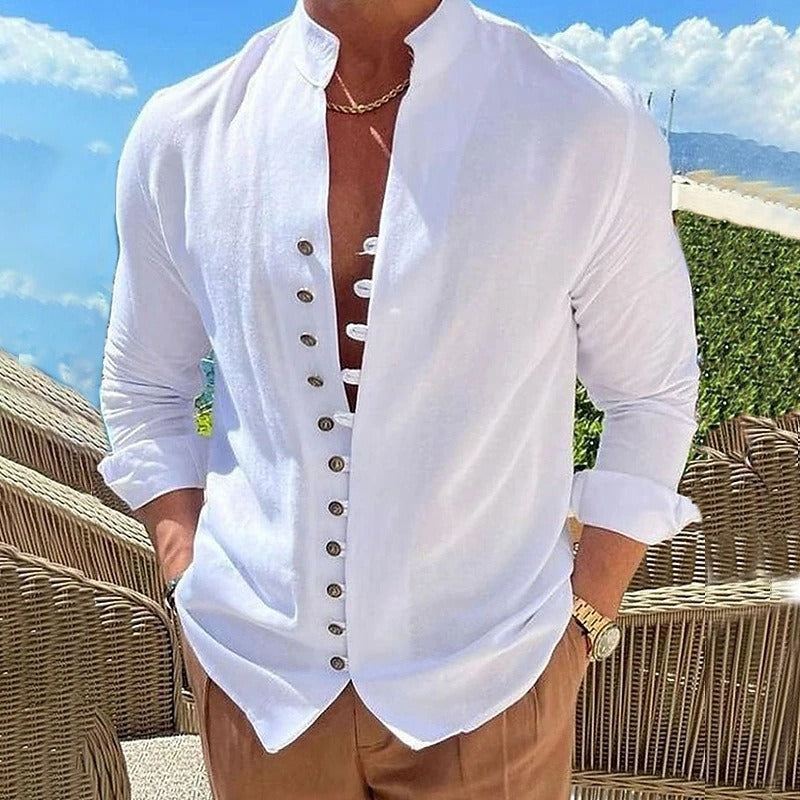 Owen Men's Shirt - flat lay
