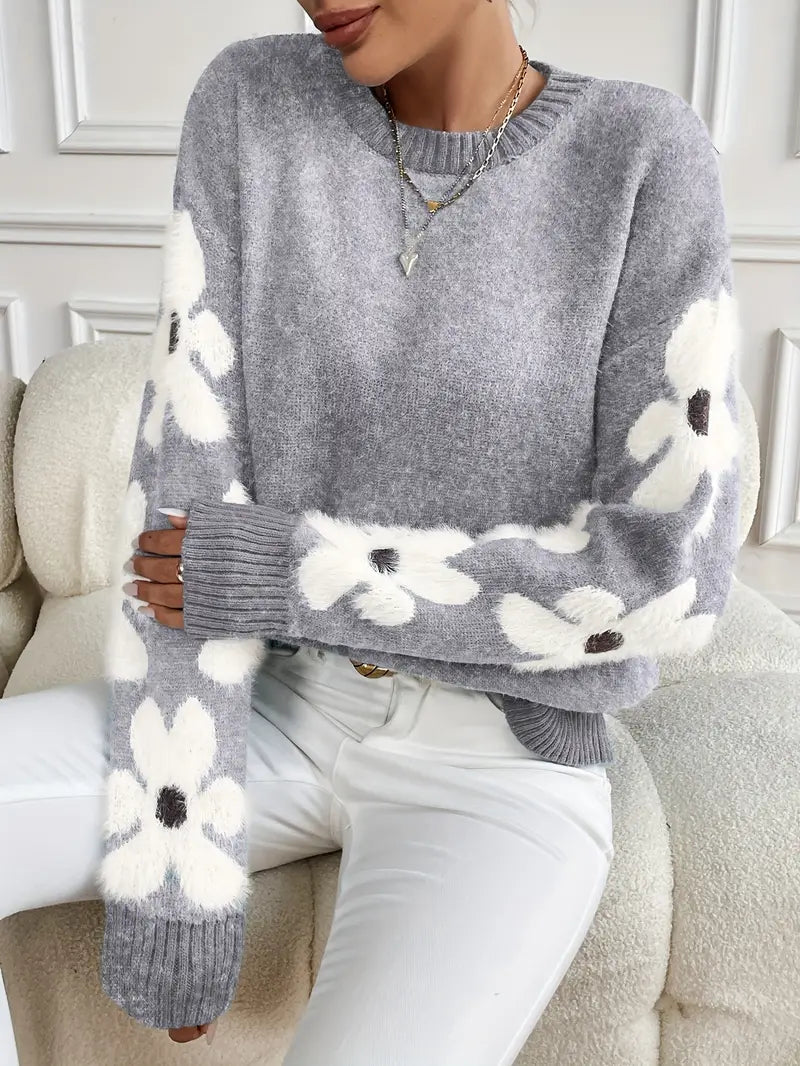 Elise Women's Sweater - close-up detail