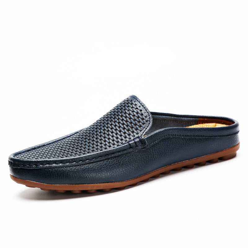Ellis Men's Loafers - fabric and finish detail