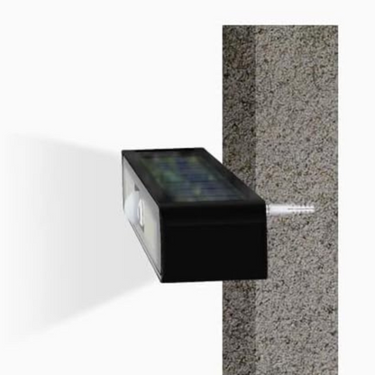 Slate Solar Lamp - full-length view