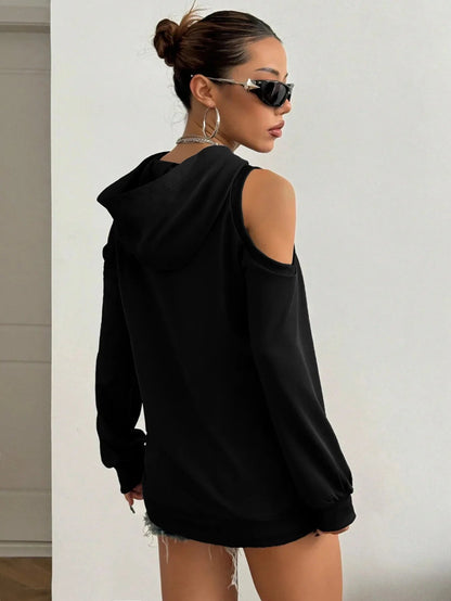 Vienna Women's Hoodie - flat lay