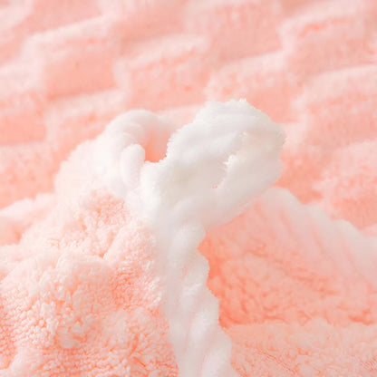 Soft Fleece Towel Set | 2-Piece, Hanging Loop