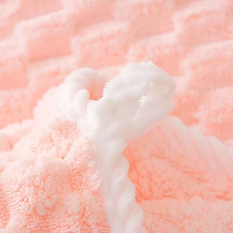 Soft Fleece Towel Set | 2-Piece, Hanging Loop
