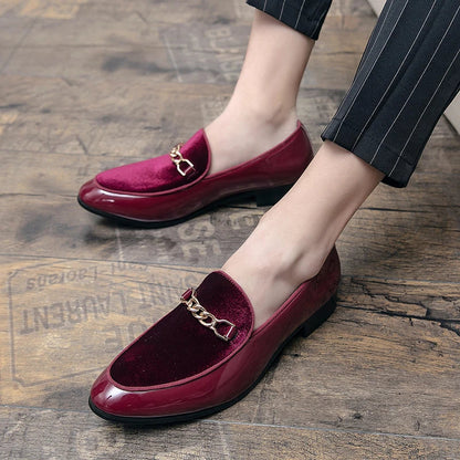Yvette Women's Loafers - fabric and finish detail