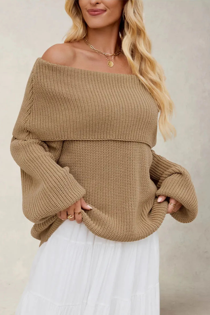 Nora Women's Sweater - fabric and finish detail