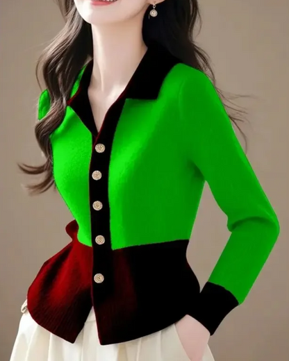 Saskia Women's Cardigan - back view