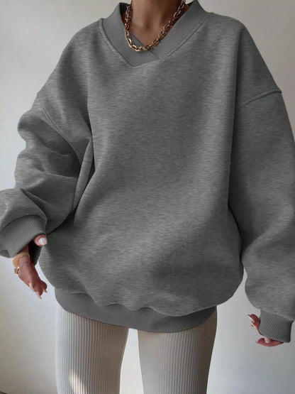 Margot Women's Oversized Sweater - styled view