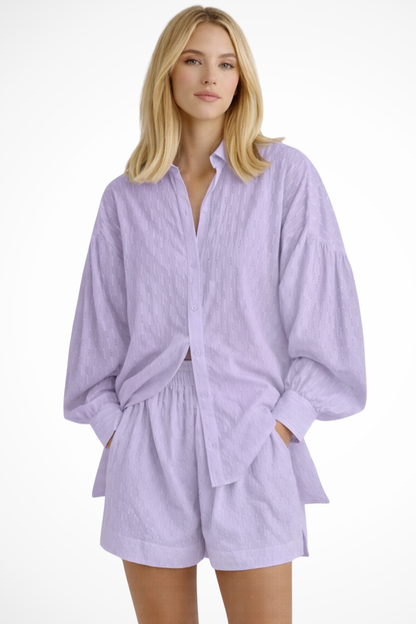 Anouk Women's Oversized Shorts - full-length view