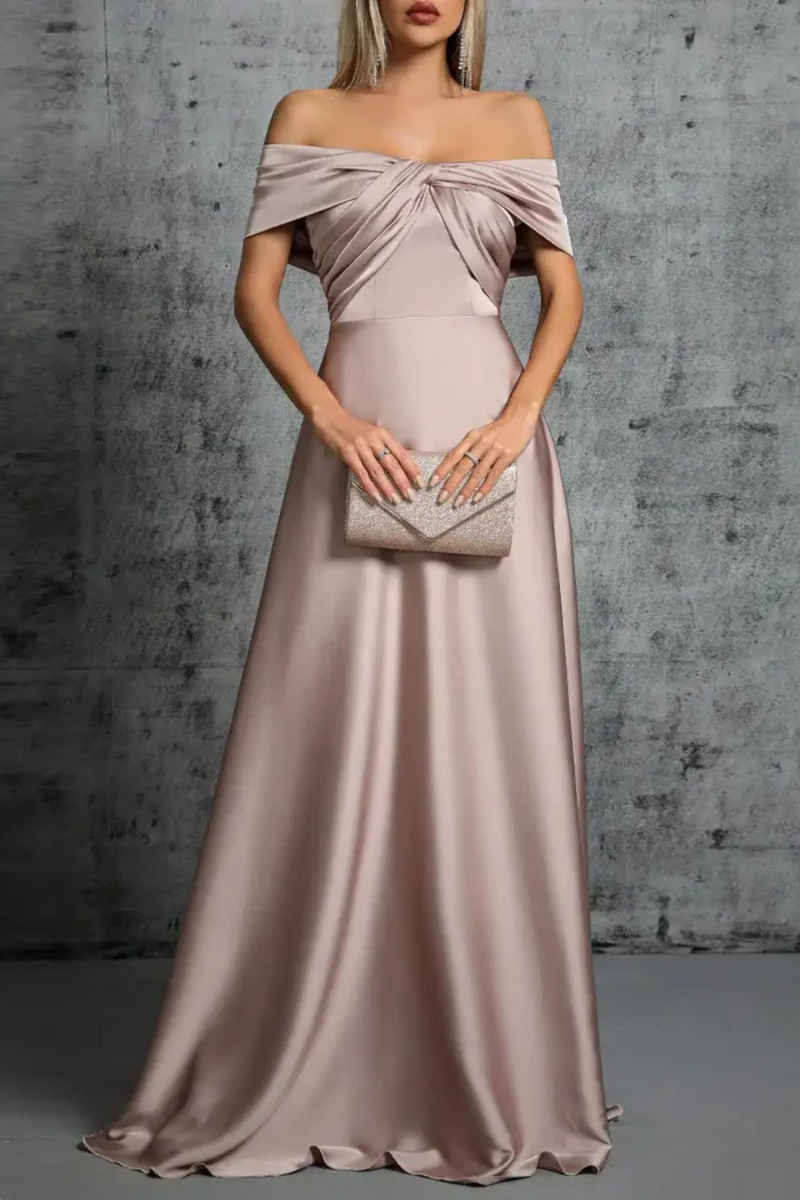 Mabel Women's Pleated Maxi Dress - close-up detail