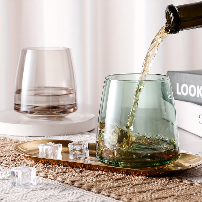 Ash Wine Glass - back view