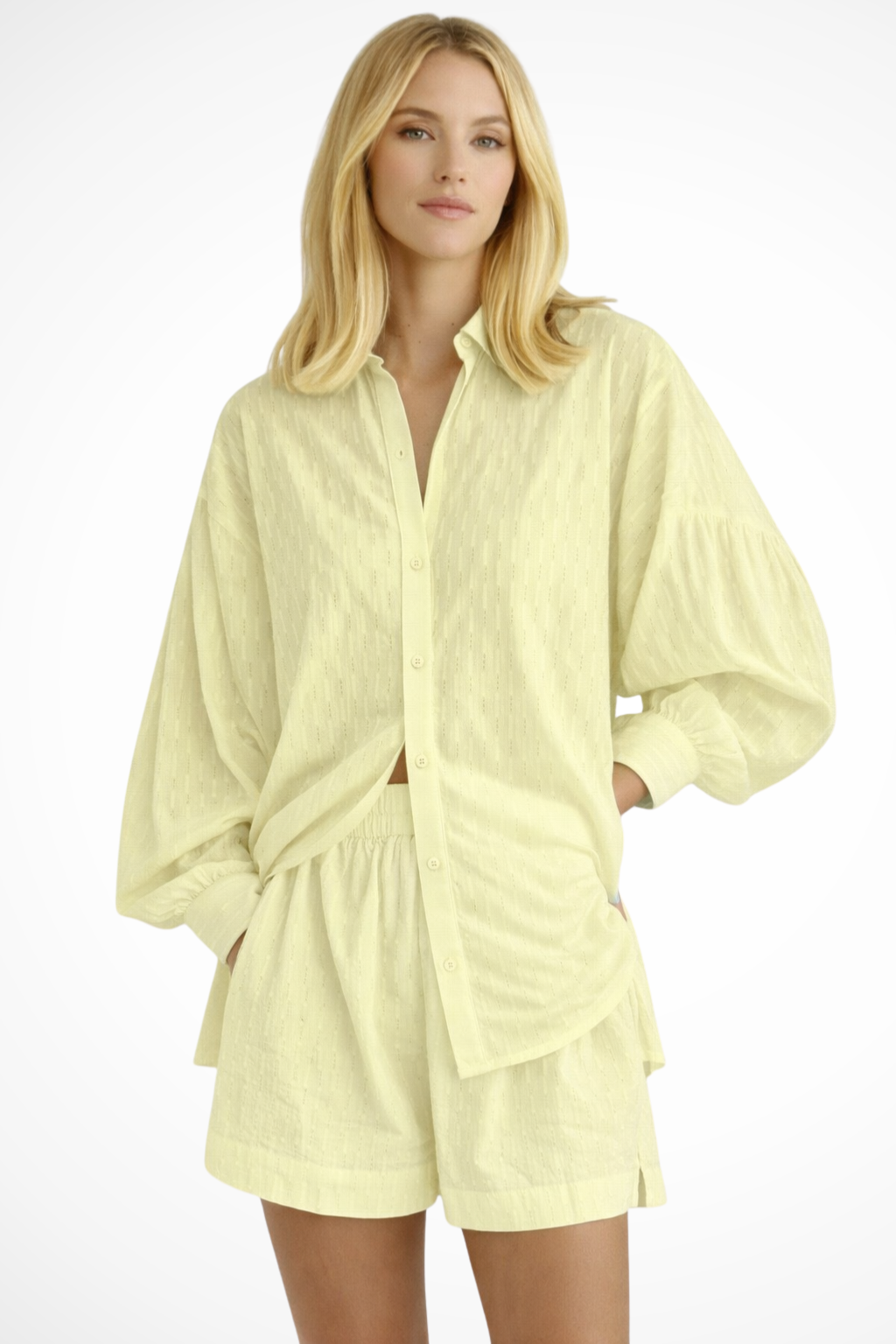 Anouk Women's Oversized Shorts - flat lay