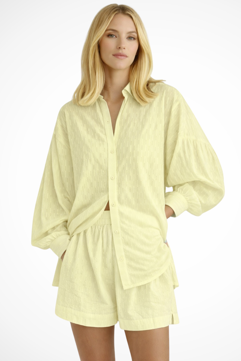Anouk Women's Oversized Shorts - flat lay