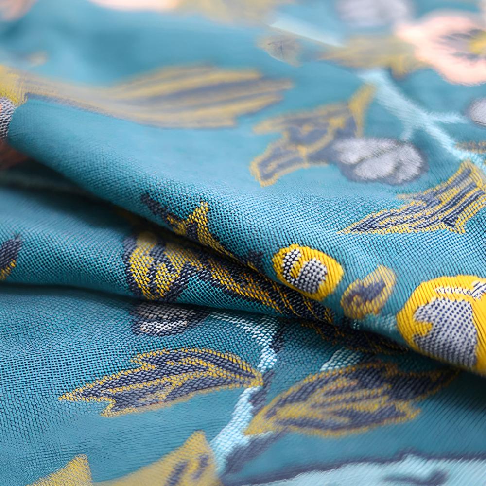 Reversible Cotton Bath Towel | Hibiscus Print