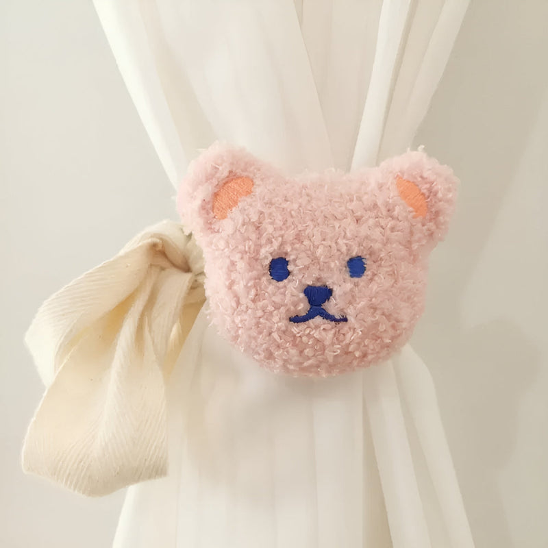 Teddy Bear Curtain Straps | Plush, Kids' Room Decor