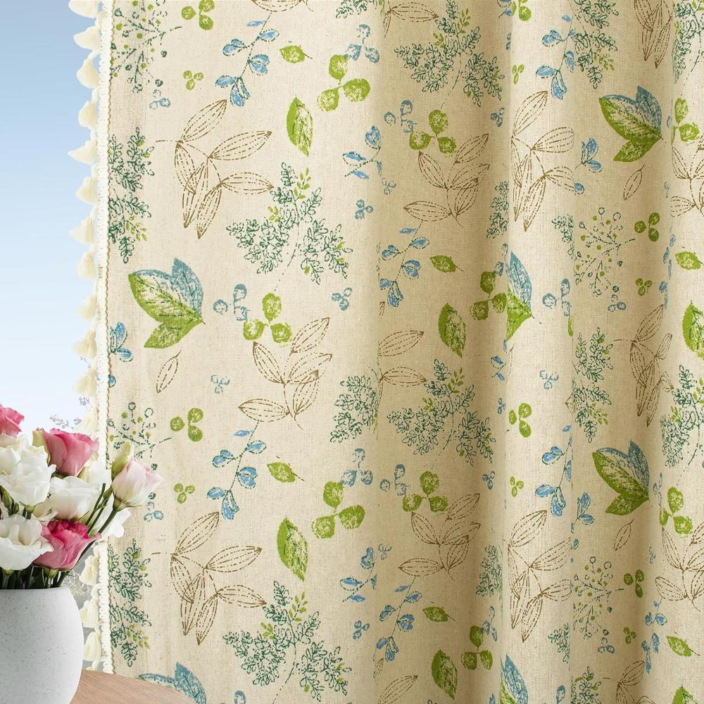 Wildflower Veil Curtains | 80% Light Block, Energy-Saving