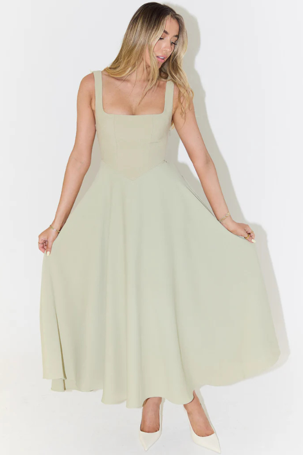 Ottilie Women's Maxi Dress - styled view
